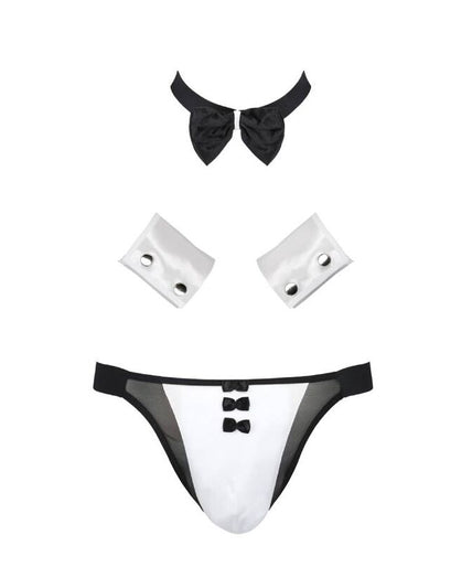 PASSION - 036 SLIP ALFROJO BLACK S/M