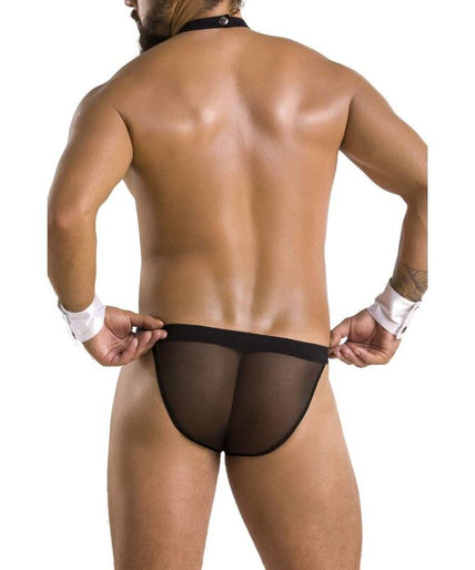 PASSION - 036 SLIP ALFROJO BLACK S/M