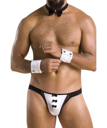 PASSION - 036 SLIP ALFROJO BLACK S/M