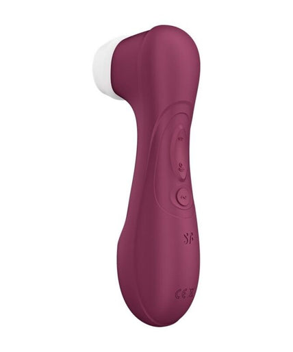 SATISFYER - PRO 2 GENERATION 3 LIQUID AIR TECHNOLOGY WINE RED