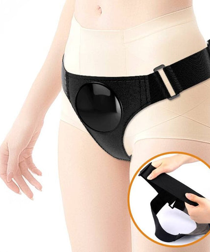 PRETTY LOVE - HARNESS BRIEFS UNIVERSAL HARNESS WITH DILDO KEVIN 19 CM NATURAL