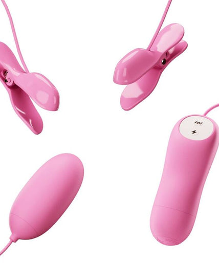 PRETTY LOVE - TWEEZERS WITH VIBRATION AND PINK ELETROSHOCK