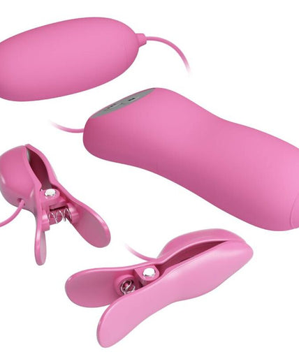 PRETTY LOVE - TWEEZERS WITH VIBRATION AND PINK ELETROSHOCK