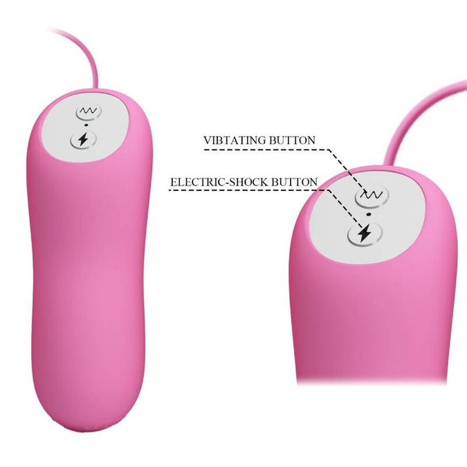 Pretty Love – Pinzette mit Vibration und pinkem Elektroschock