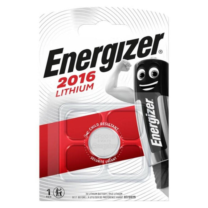 ENERGIZER - BATTERIJ LITHIUM KNOP CR2016 3V 1 STUK