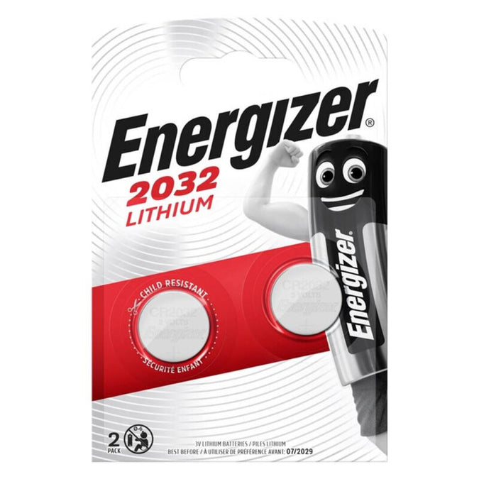 ENERGIZER - BATTERIJ LITHIUM KNOP CR2032 3V 2 STUKS
