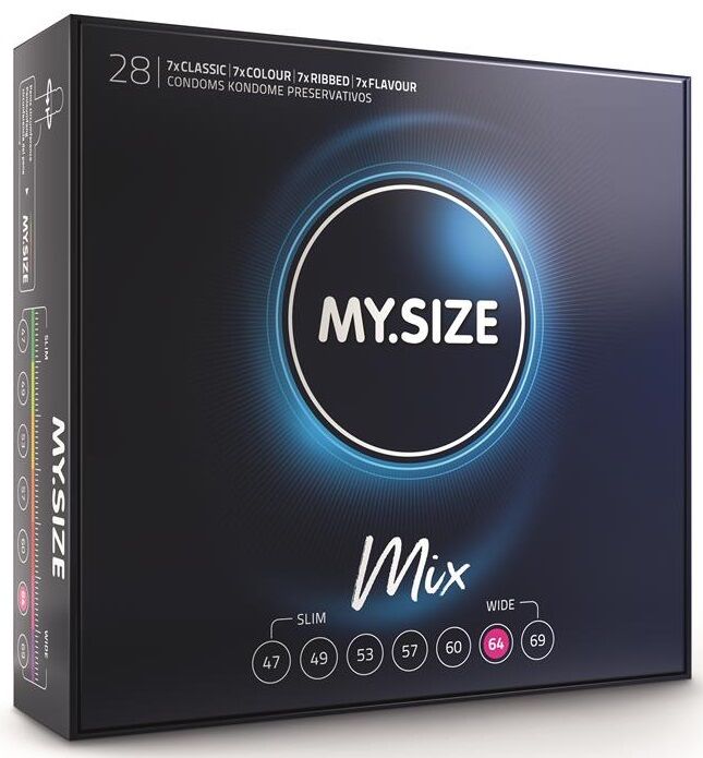My Size – Mix Condoms 64 Mm 28 Units