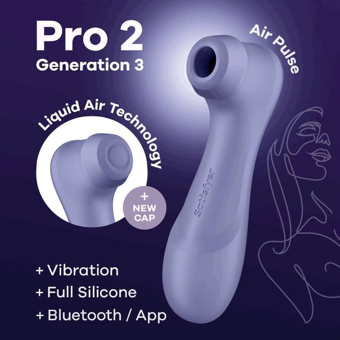 Satisfyer – Pro 2 Generatie 3 Lilac Bluetooth & App