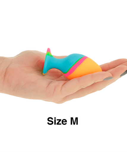 Intense – Multicolor Silicone Plug Set
