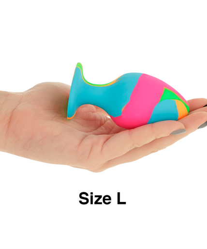 Intense – Multicolor Silicone Plug Set