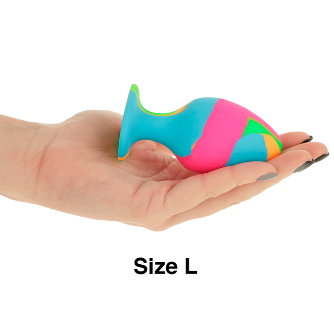 Intense – Multicolor Silicone Plug Set
