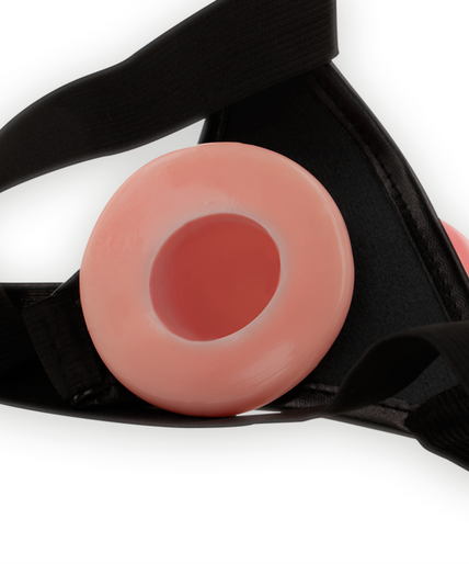 INTENSE - HOLLOW HARNESS WITH DILDO 16 X 3 CM
