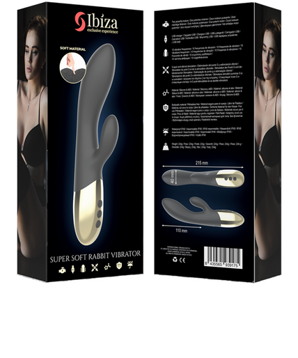 IBIZA - SUPER SOFT RABBIT VIBRATOR