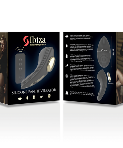 IBIZA - SILICONE PANTIE VIBRATOR REMOTE CONTROL