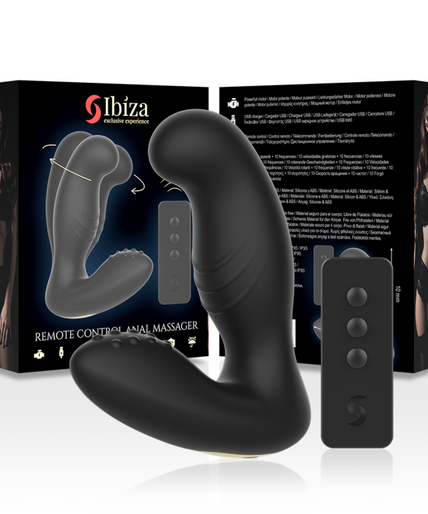 IBIZA - ANAL MASSAGER REMOTE CONTROL 10 x 3.5 CM