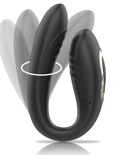 IBIZA - ROTATING DUAL VIBRATOR