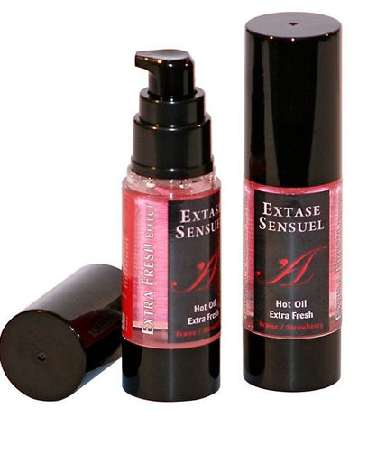 EXTASE SENSUAL - MASSAGE OIL WITH EXTRA FRESH STRAWBERRY EFFECT 30 ML