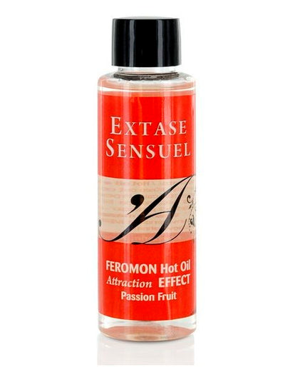 EXTASE SENSUAL - HEAT EFFECT MASSAGE OIL WITH PASSION FRUIT PHEROMONES 100 ML