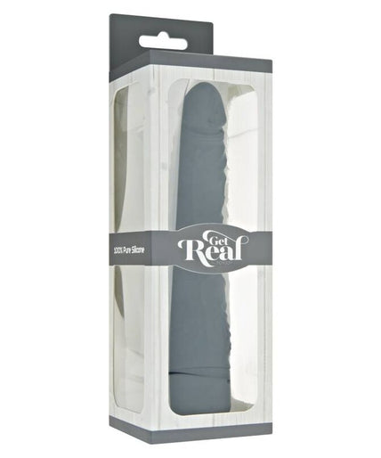 GET REAL - CLASSIC SLIM VIBRATOR BLACK