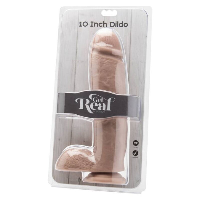 Get Real – Realistic Dildo with Balls Skin 25.5 cm