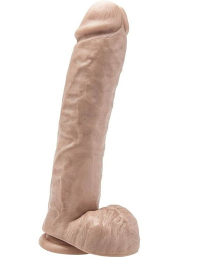 GET REAL - DILDO 28 CM MET BALLEN HUID