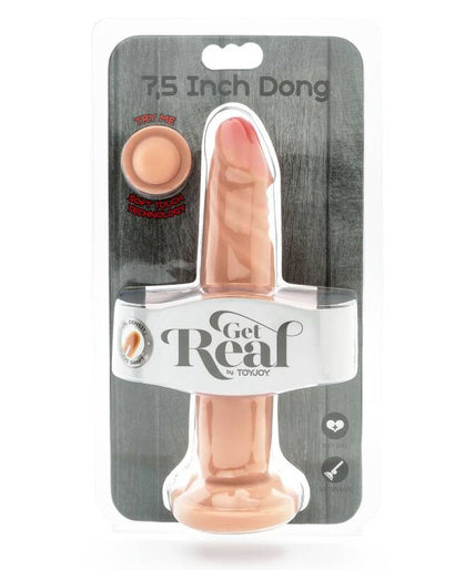 GET REAL - DUAL DENSITY DONG 19 CM SKIN