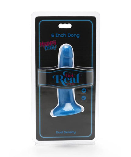 Get Real – Happy Dicks Dong Blauw 12 cm