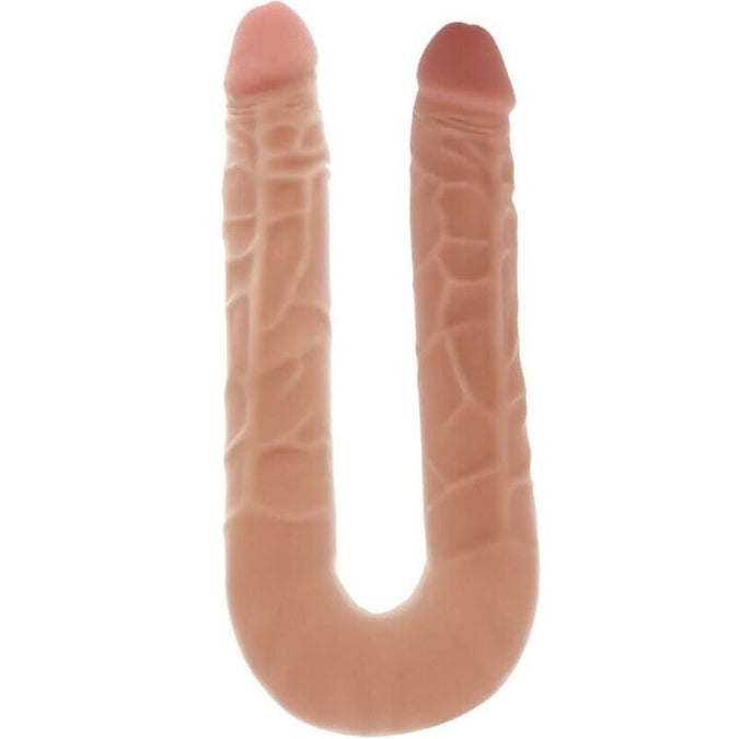 Get Real – Double Dong 40 cm huidkleurig