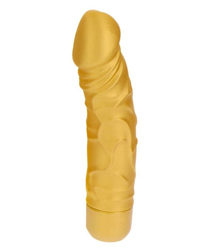 GET REAL - GOLD DICKER ORIGINAL VIBRATOR GOLD