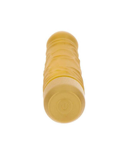 GET REAL - GOLD DICKER ORIGINAL VIBRATOR GOLD