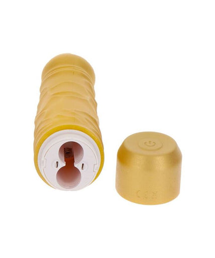 GET REAL - GOLD DICKER ORIGINAL VIBRATOR GOLD