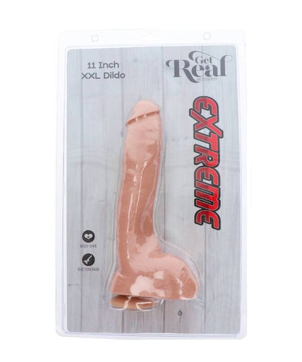 Get Real – Extreme XXL Realistische Dildo Huid 28 cm