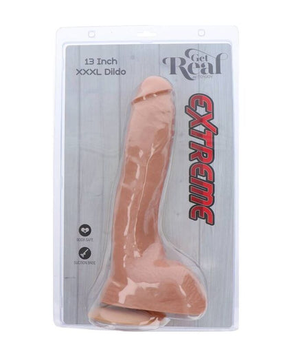 Get Real – Extreme XXXL Realistische Dildo Huid 34 cm
