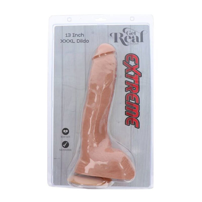 Get Real – Extreme Xxxl Realistic Dildo Skin 34 Cm