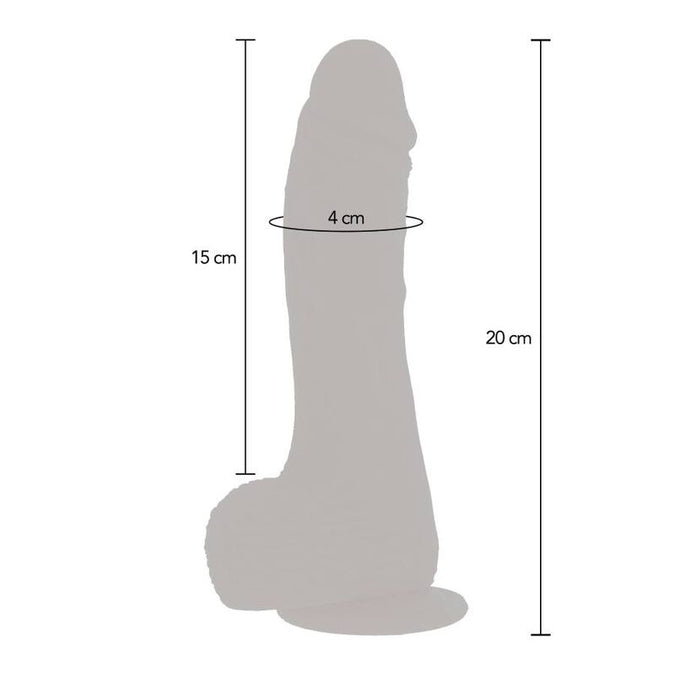 Get Real – Up&down Rotating Vibr Dildo Skin