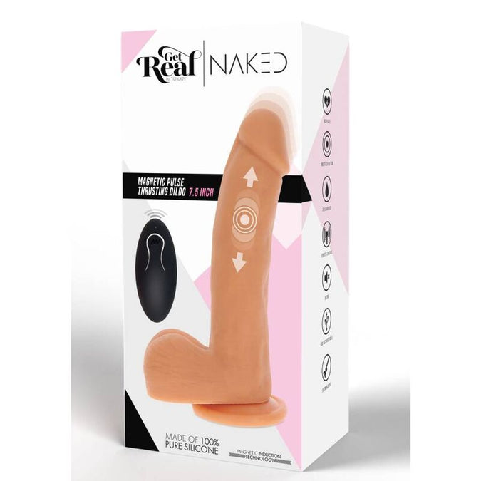 Get Real – Magnetic Pulse Trusting Dildo Skin
