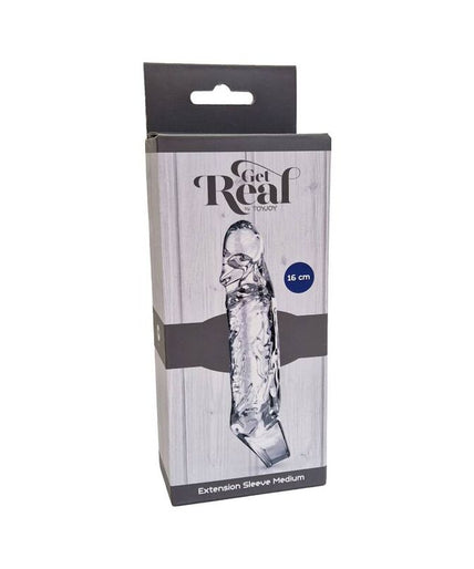 GET REAL - EXTENSION SLEEVE MEDIUM TRANSPARENT