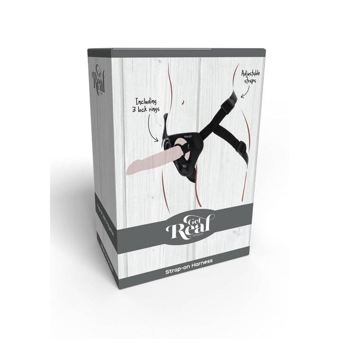 Get Real – Strap – On Harness Black