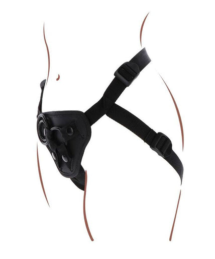 GET REAL - STRAP-ON HARNESS BLACK