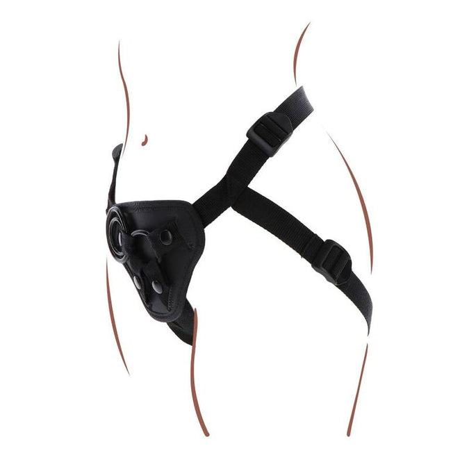 Get Real – Strap – On Harness Black