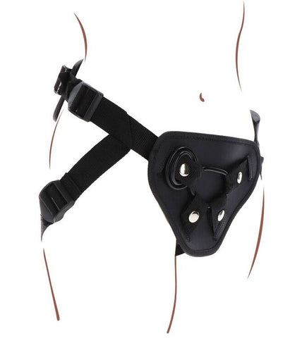 GET REAL - STRAP-ON DELUXE HARNESS BLACK