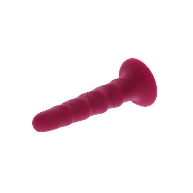 GET REAL - GERIBBELDE DONG 12 CM ROOD