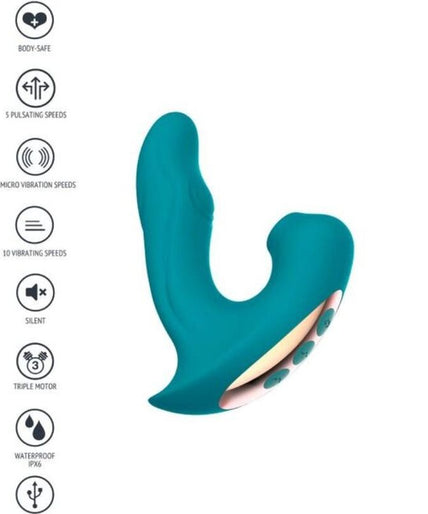 XOCOON - ETERNAL LOVE VIBE STIMULATOR GREEN