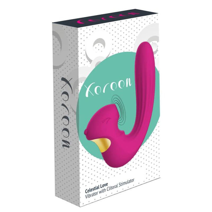 XOCOON - HEMELSE LIEFDESVIBESTIMULATOR FUCHSIA