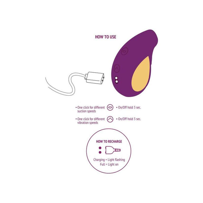 Xocoon – Goddelijke Liefdesstimulator Paars