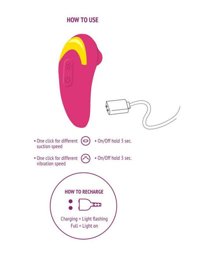 XOCOON - INFINITE LOVE STIMULATOR FUCHSIA