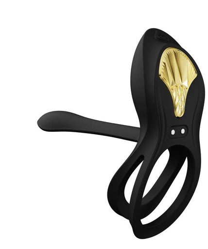 ZALO - BAYEK VIBRATING COUPLES RING BLACK