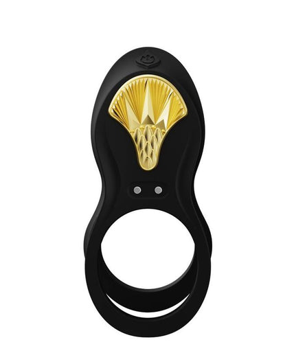 ZALO - BAYEK VIBRATING COUPLES RING BLACK