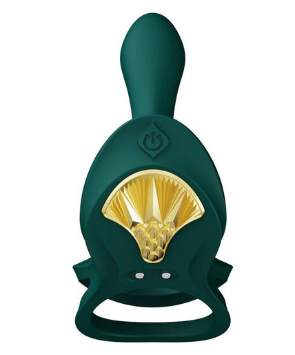 ZALO - BAYEK VIBRATING COUPLES RING GREEN