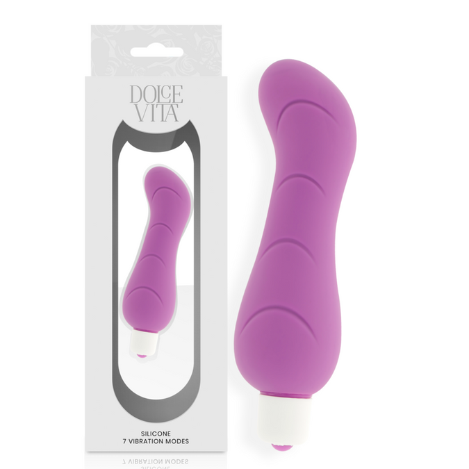 Dolce Vita – G-spot vibrator paars siliconen